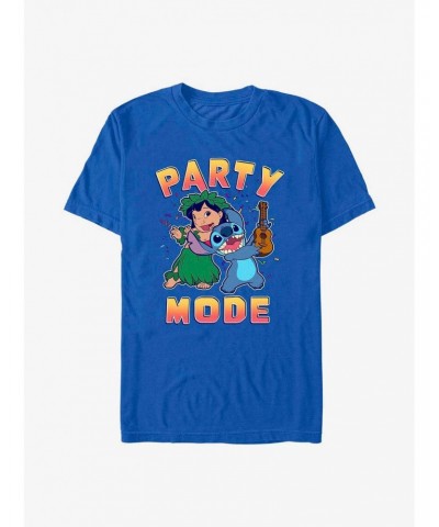 Disney Lilo & Stitch Party Mode T-Shirt $8.41 T-Shirts