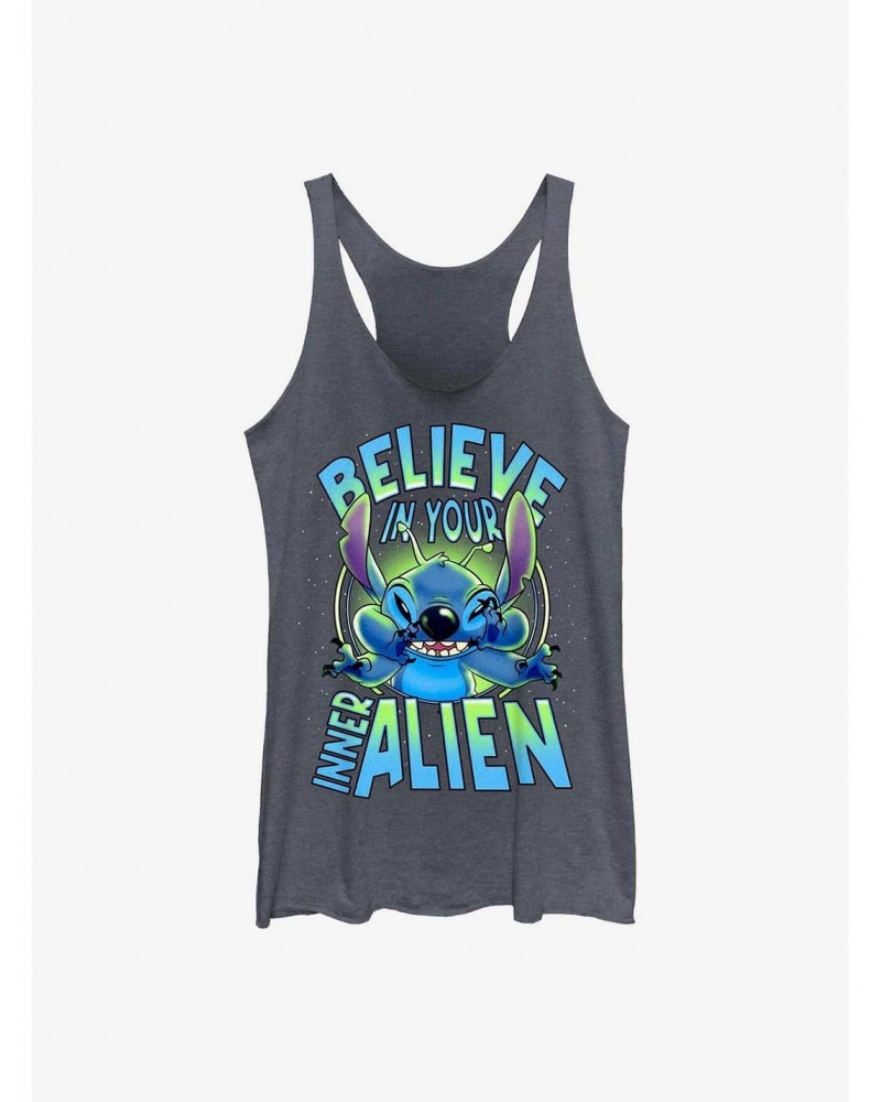 Disney Lilo & Stitch Inner Alien Girls Tank $9.32 Tanks