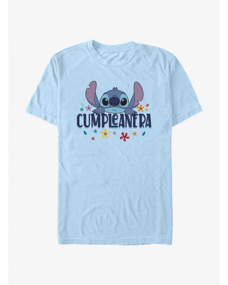 Disney Lilo & Stitch Spanish Birthday T-Shirt $7.07 T-Shirts