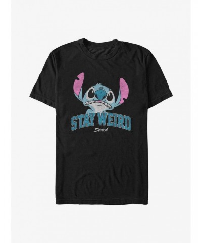 Disney Lilo & Stitch Stay Weird T-Shirt $8.41 T-Shirts