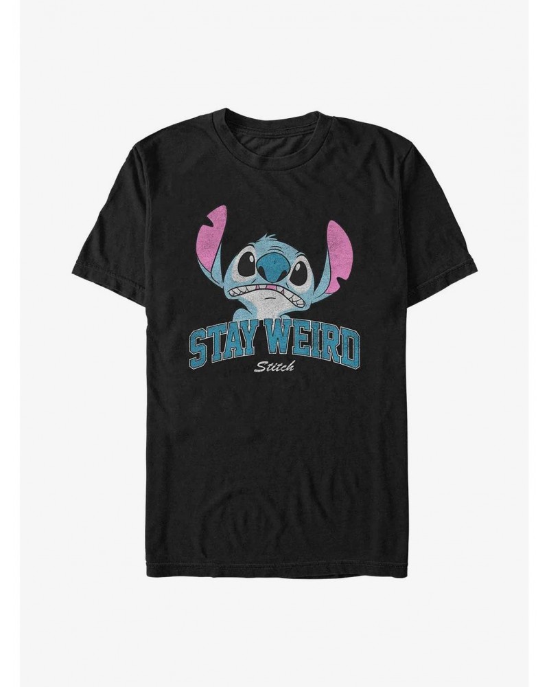 Disney Lilo & Stitch Stay Weird T-Shirt $8.41 T-Shirts