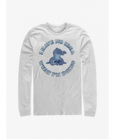 Disney Lilo & Stitch No Idea Long-Sleeve T-Shirt $11.84 T-Shirts