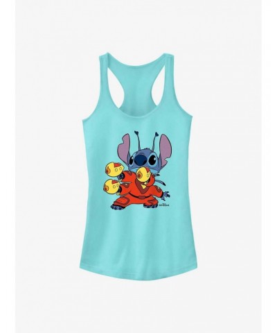 Disney Lilo & Stitch Stick 'Em Up Girls Tank $8.96 Tanks