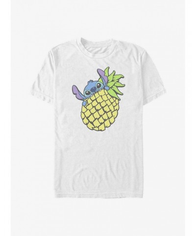 Disney Lilo & Stitch Pineapple Stitch T-Shirt $7.27 T-Shirts