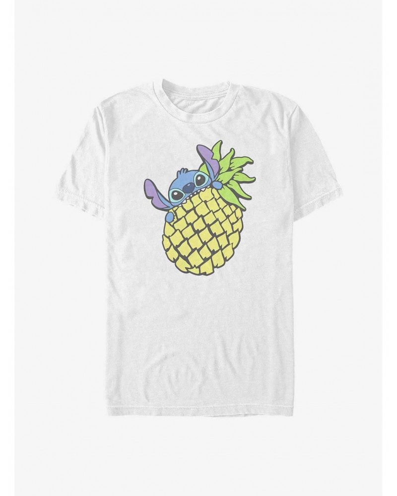 Disney Lilo & Stitch Pineapple Stitch T-Shirt $7.27 T-Shirts