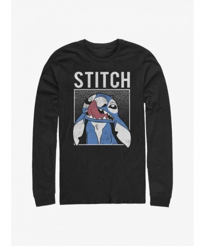 Disney Lilo & Stitch Savage Stitch Long-Sleeve T-Shirt $8.69 T-Shirts