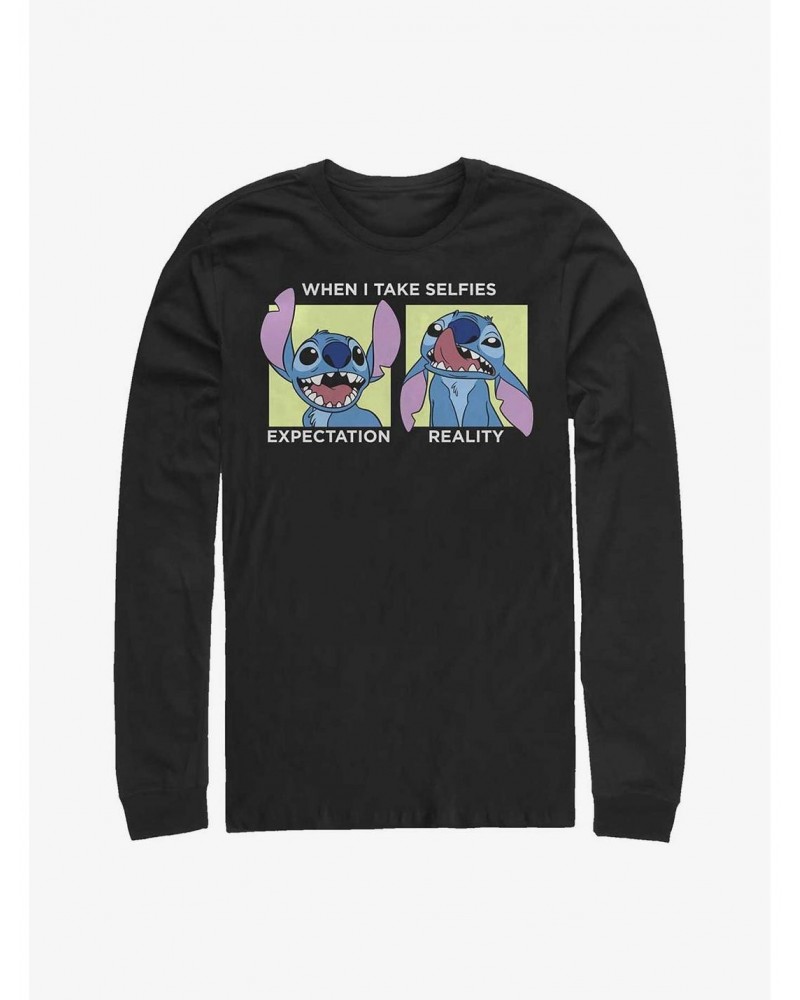 Disney Lilo & Stitch Selfie Long-Sleeve T-Shirt $11.05 T-Shirts