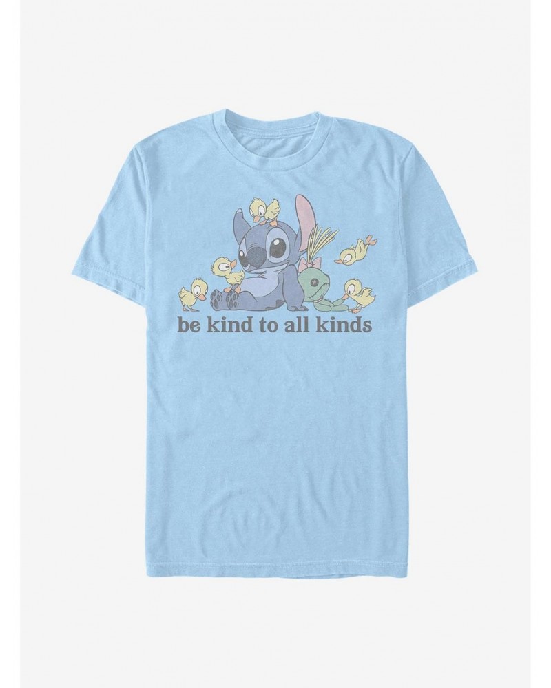 Disney Lilo & Stitch Be Kind To All Kinds T-Shirt $6.88 T-Shirts