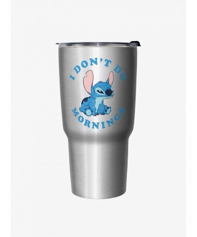 Disney Lilo & Stitch No Mornings Travel Mug $10.05 Mugs