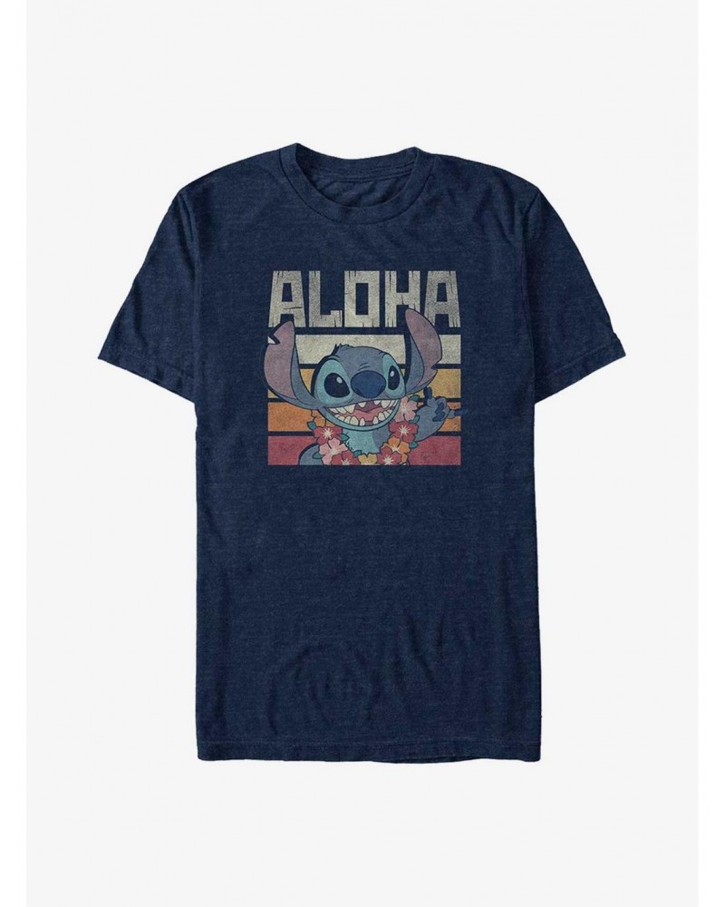 Dsny Lilo Stch Stitch Says Aloha T-Shirt $9.56 T-Shirts