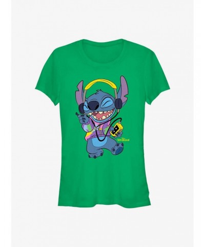 Disney Lilo & Stitch Rockin' Stitch Girls T-Shirt $8.76 T-Shirts