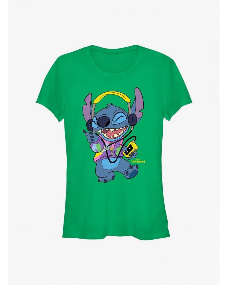 Disney Lilo & Stitch Rockin' Stitch Girls T-Shirt $8.76 T-Shirts