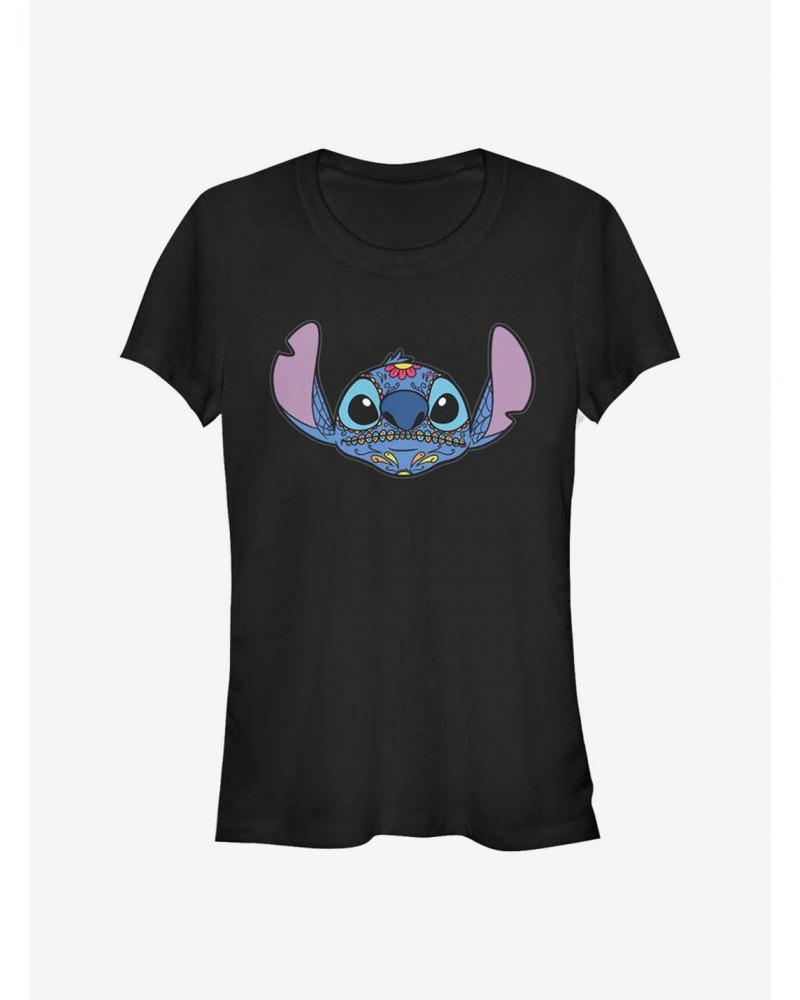 Disney Lilo & Stitch Sugar Skull Stitch Girls T-Shirt $6.77 T-Shirts