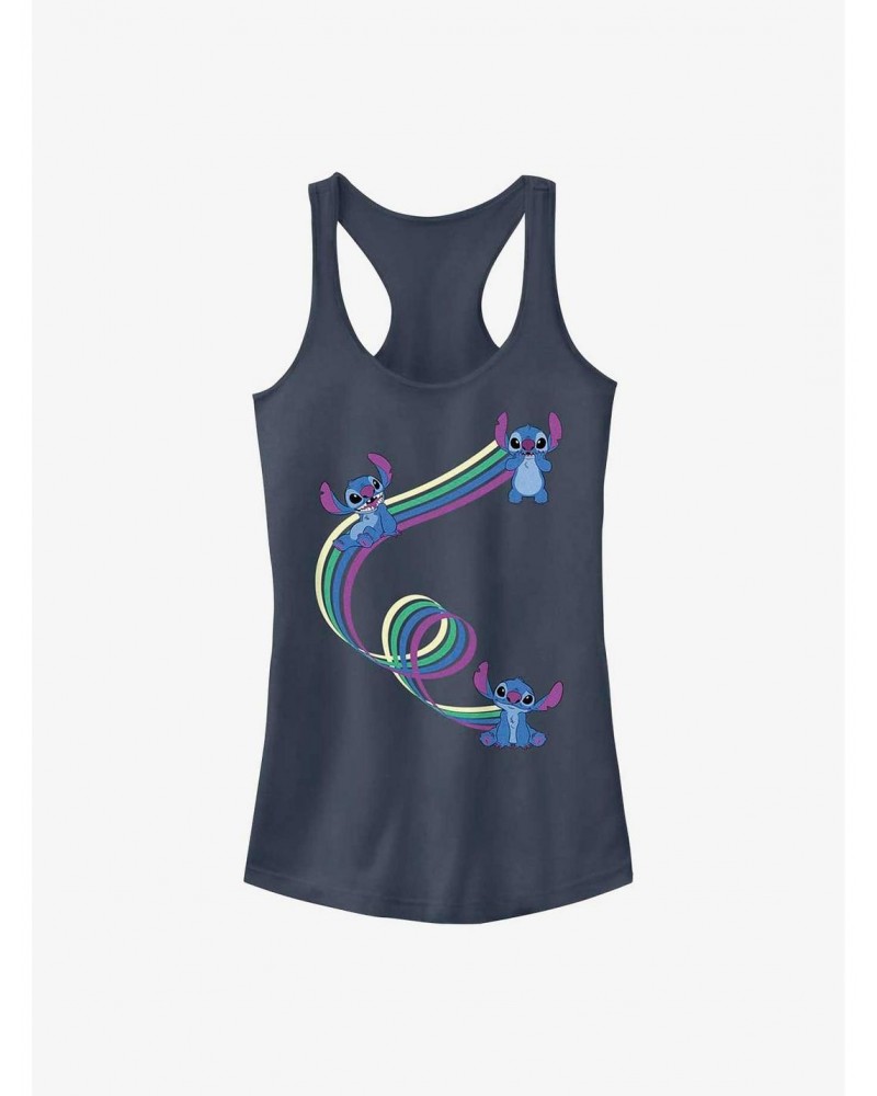 Disney Lilo & Stitch Ribbon Stitches Girls Tank $7.57 Tanks