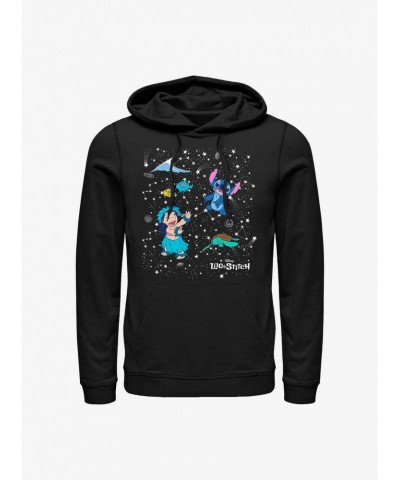 Disney Lilo & Stitch Constellation Hoodie $11.49 Hoodies