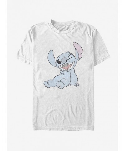 Disney Lilo & Stitch Halftone Stitch T-Shirt $7.46 T-Shirts