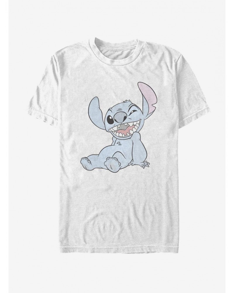 Disney Lilo & Stitch Halftone Stitch T-Shirt $7.46 T-Shirts