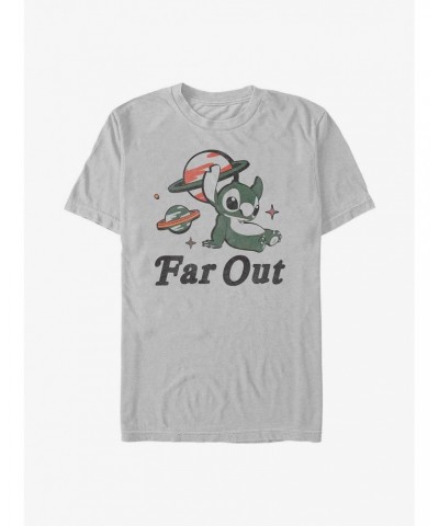 Disney Lilo & Stitch Far Out Stitch T-Shirt $7.65 T-Shirts