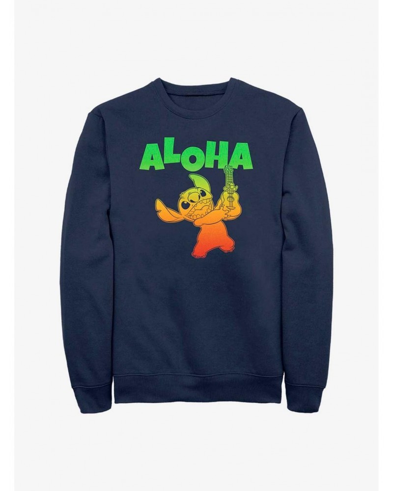 Disney Lilo & Stitch Aloha Stitch Sweatshirt $10.04 Sweatshirts