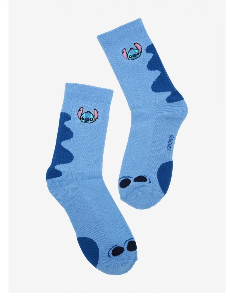 Disney Lilo & Stitch Paw Crew Socks $2.26 Socks