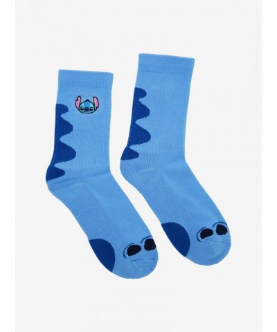 Disney Lilo & Stitch Paw Crew Socks $2.26 Socks