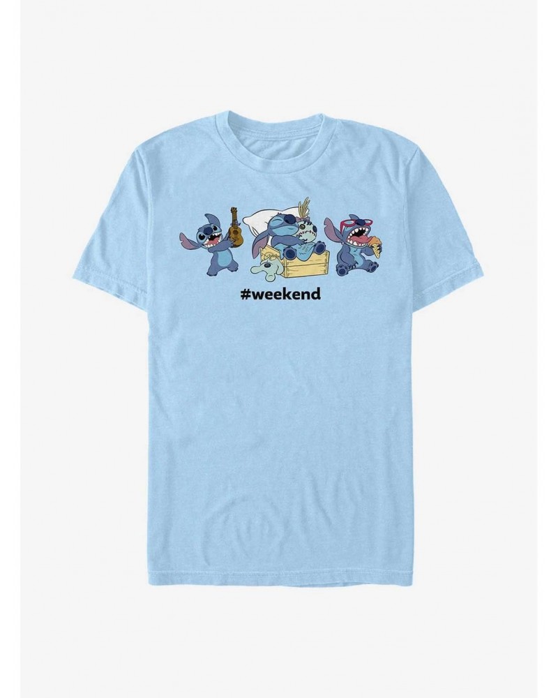 Disney Lilo & Stitch Weekend T-Shirt $6.88 T-Shirts