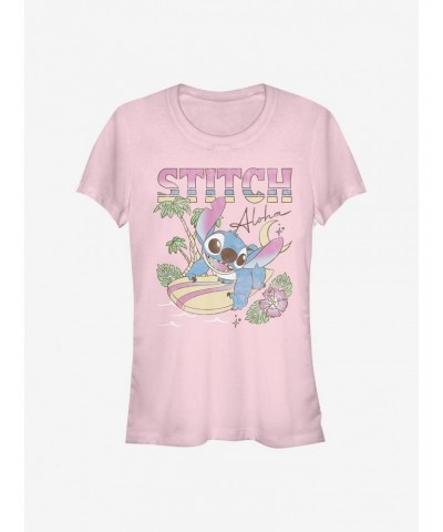 Disney Lilo & Stitch Aloha Stitch Girls T-Shirt $6.77 T-Shirts