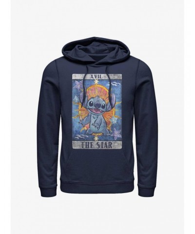 Disney Lilo & Stitch The Star Tarot Card Hoodie $17.60 Hoodies