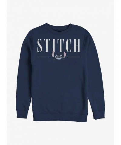 Disney Lilo & Stitch Title Crew Sweatshirt $11.81 Sweatshirts