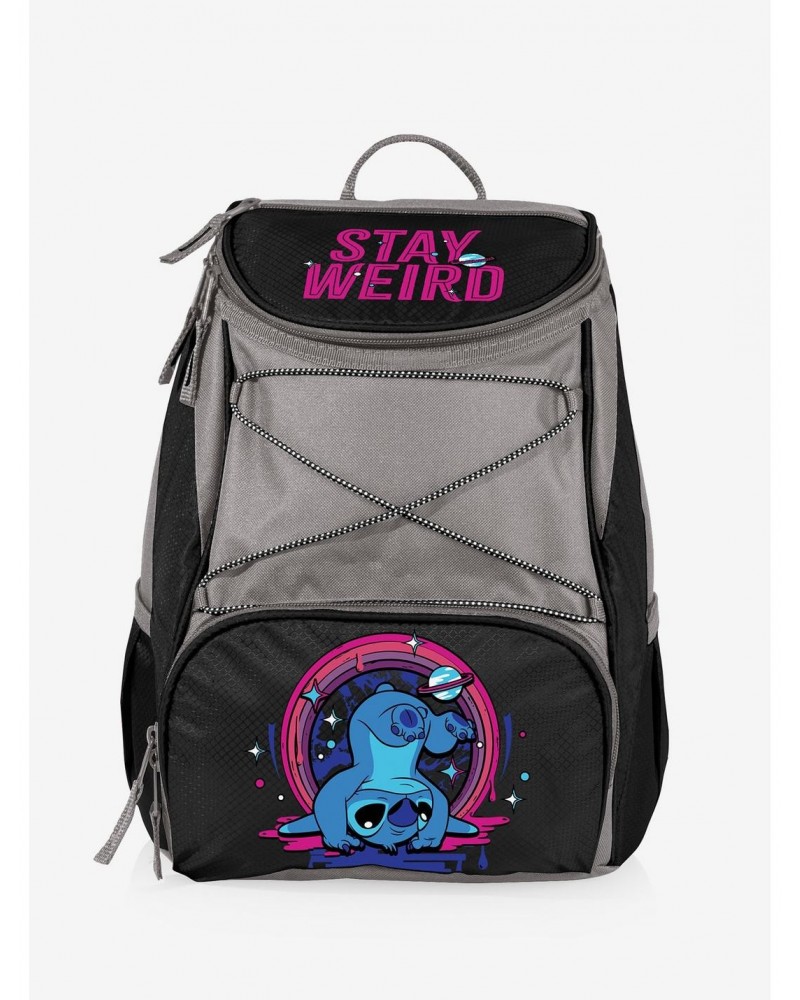 Disney Lilo and Stitch Stay Weird Cooler Backpack $25.96 Backpacks