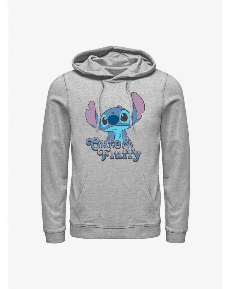 Disney Lilo & Stitch Fluffy Stitch Hoodie $12.21 Hoodies