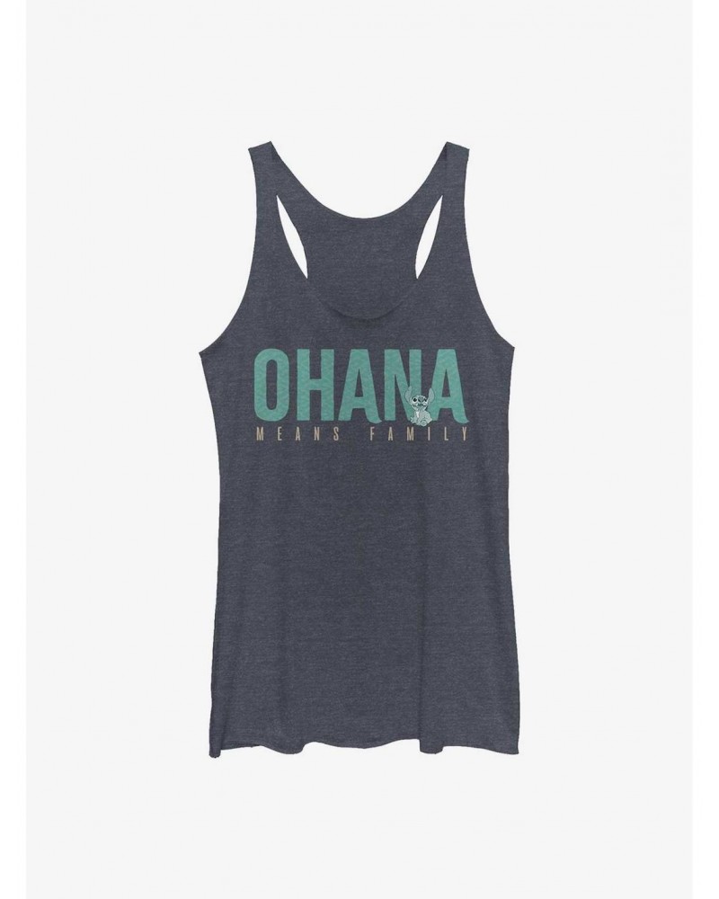 Disney Lilo & Stitch Ohana Bold Girls Tank $6.42 Tanks