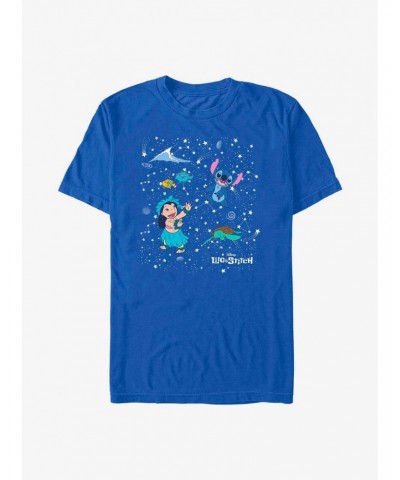 Disney Lilo & Stitch Constellation T-Shirt $8.03 T-Shirts