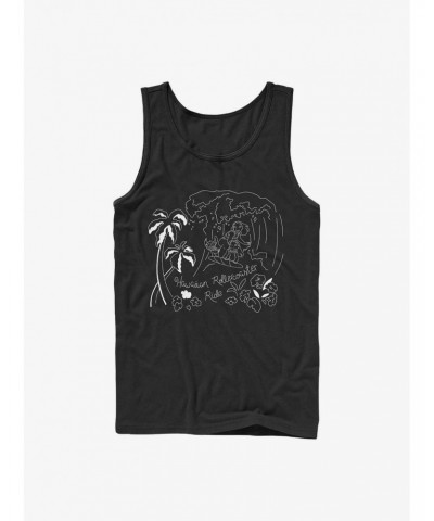 Disney Lilo & Stitch Hawaiian Rollercoaster Ride Tank $8.57 Tanks