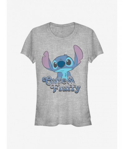 Disney Lilo & Stitch Fluffy Stitch Girls T-Shirt $6.57 T-Shirts