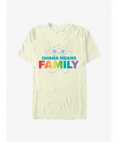 Disney Lilo & Stitch Ohana Pride T-Shirt $5.74 T-Shirts