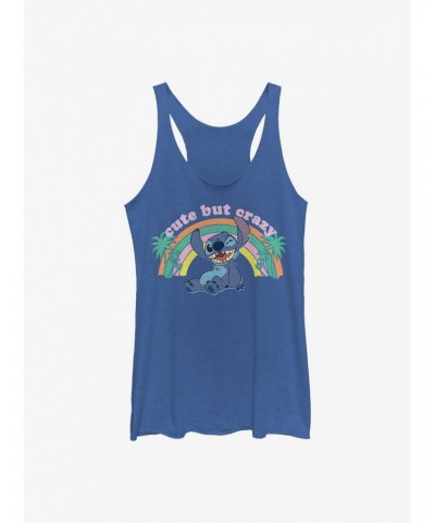 Disney Lilo & Stitch Cute But Crazy Girls Tank $9.12 Tanks