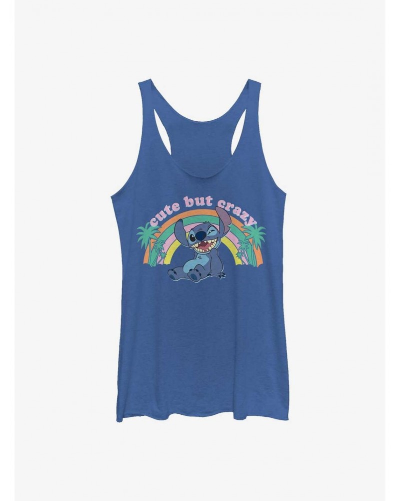 Disney Lilo & Stitch Cute But Crazy Girls Tank $9.12 Tanks