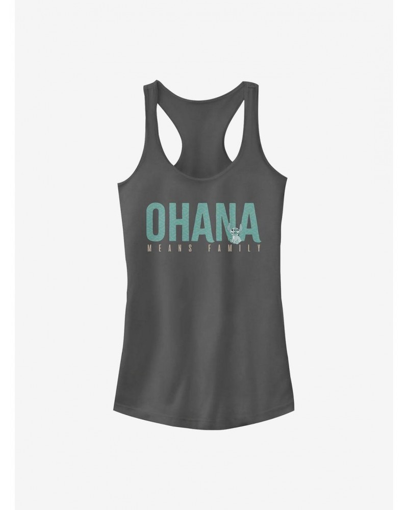 Disney Lilo & Stitch Ohana Bold Girls Tank $6.77 Tanks