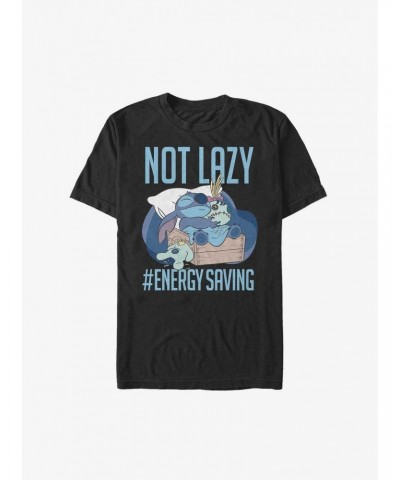 Disney Lilo & Stitch Lazy Energy Extra Soft T-Shirt $8.37 T-Shirts