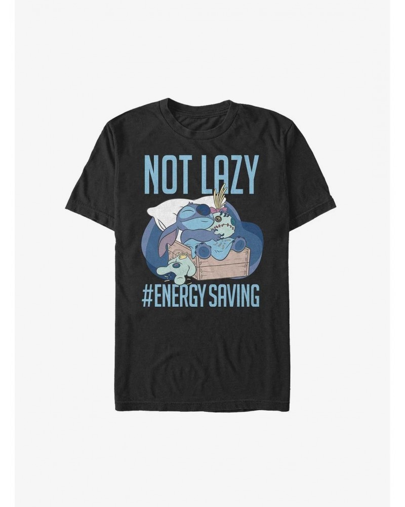 Disney Lilo & Stitch Lazy Energy Extra Soft T-Shirt $8.37 T-Shirts