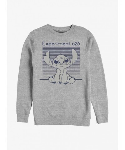 Disney Lilo & Stitch Stitch Experiment 626 Experiment Crew Sweatshirt $9.74 Sweatshirts