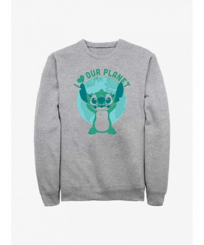 Disney Lilo & Stitch Love Our Planet Sweatshirt $14.17 Sweatshirts