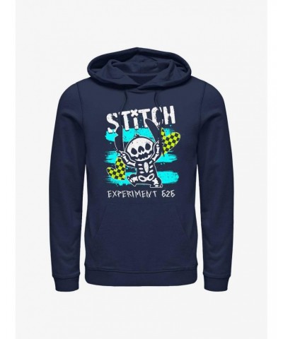 Disney Lilo & Stitch Emo Skelestitch Hoodie $12.57 Hoodies