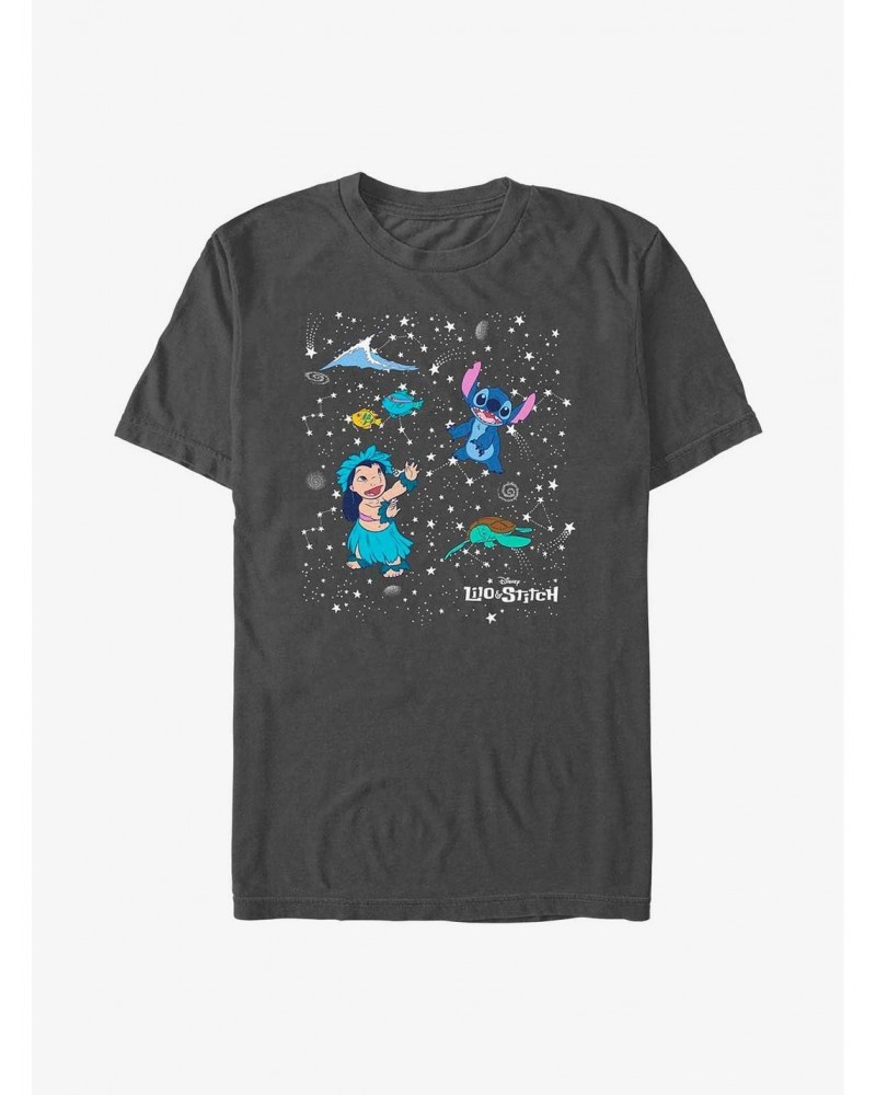 Disney Lilo & Stitch Constellation T-Shirt $9.56 T-Shirts