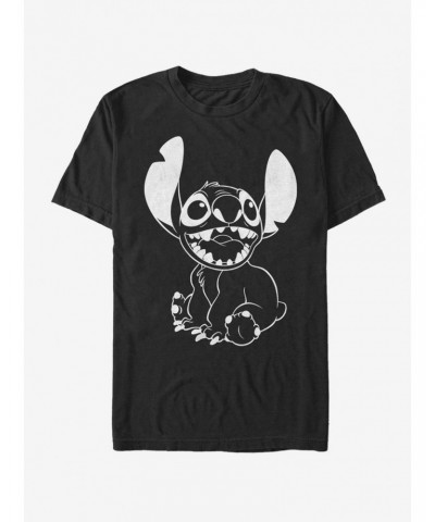 Disney Lilo & Stitch Smiling Stitch T-Shirt $7.65 T-Shirts