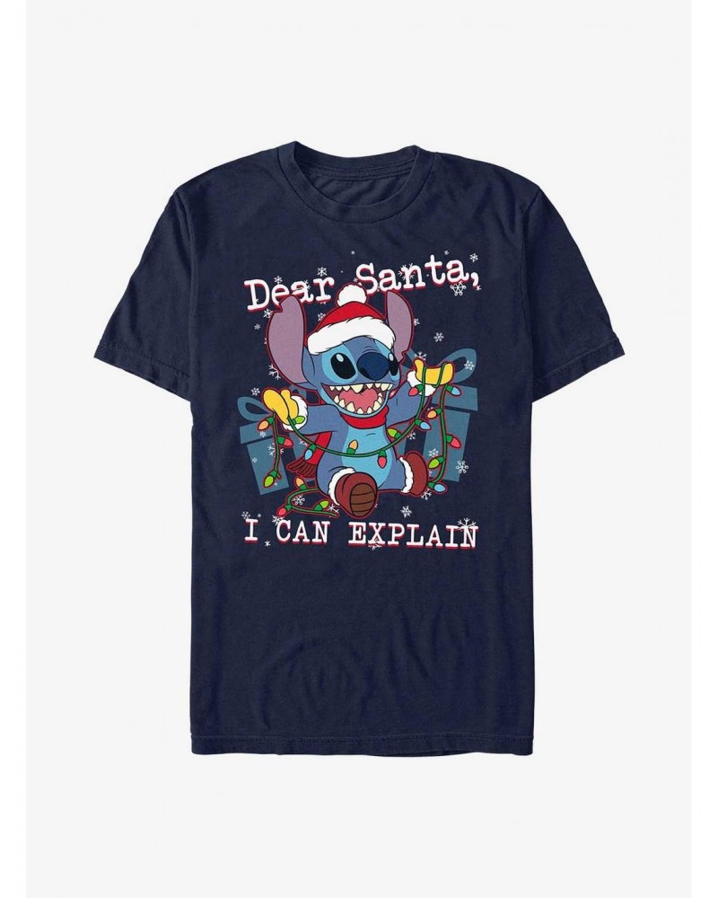 Disney Lilo & Stitch Dear Santa T-Shirt $5.74 T-Shirts