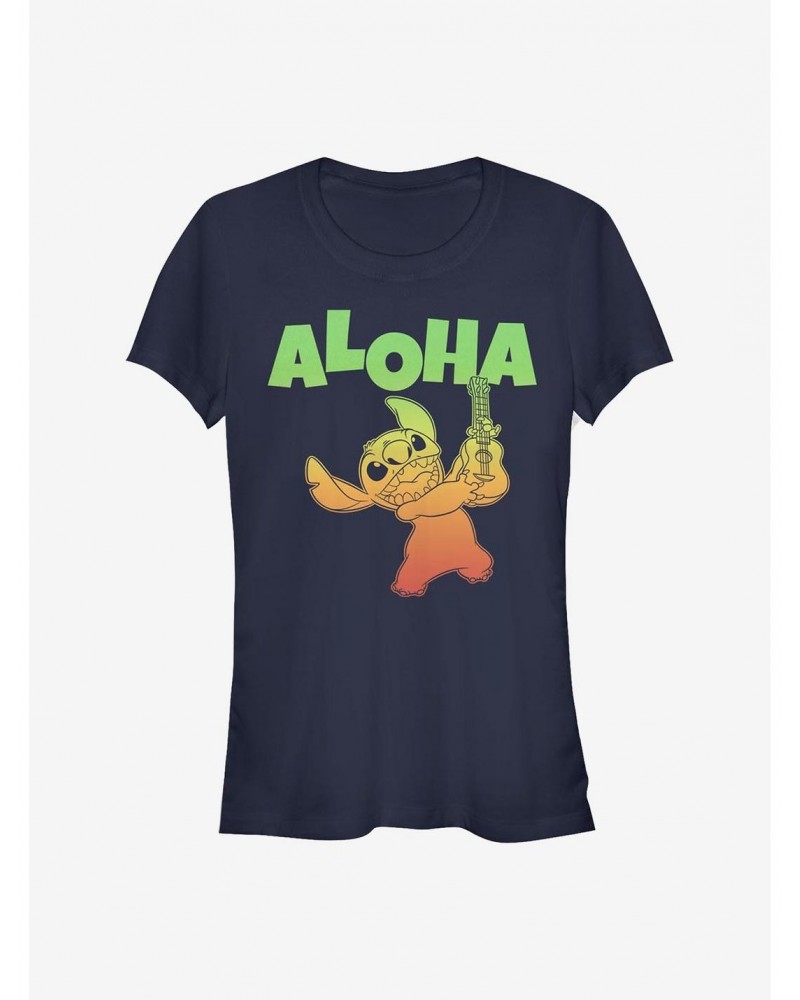 Disney Lilo & Stitch Aloha Stitch Girls T-Shirt $6.37 T-Shirts