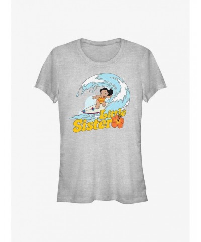 Disney Lilo & Stitch Little Sister Lilo Girls T-Shirt $6.97 T-Shirts