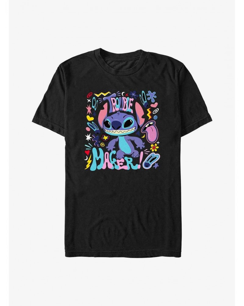 Disney Lilo & Stitch Trouble Maker T-Shirt $9.37 T-Shirts